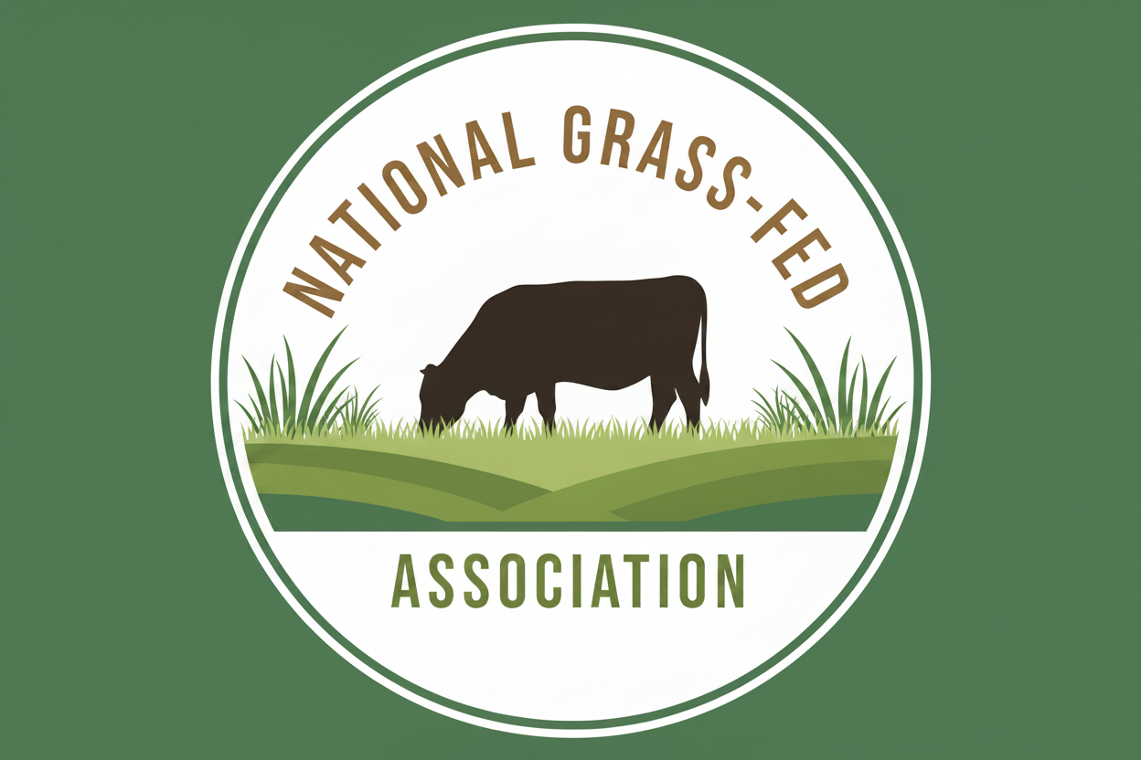 National Grass-Fed Association Logo - Pastoral No Wheat