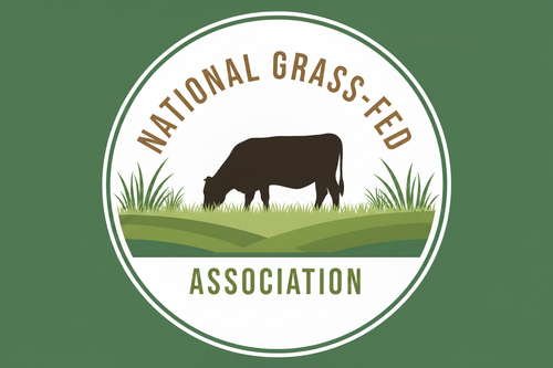 National Grass-Fed Association Logo - Pastoral No Wheat